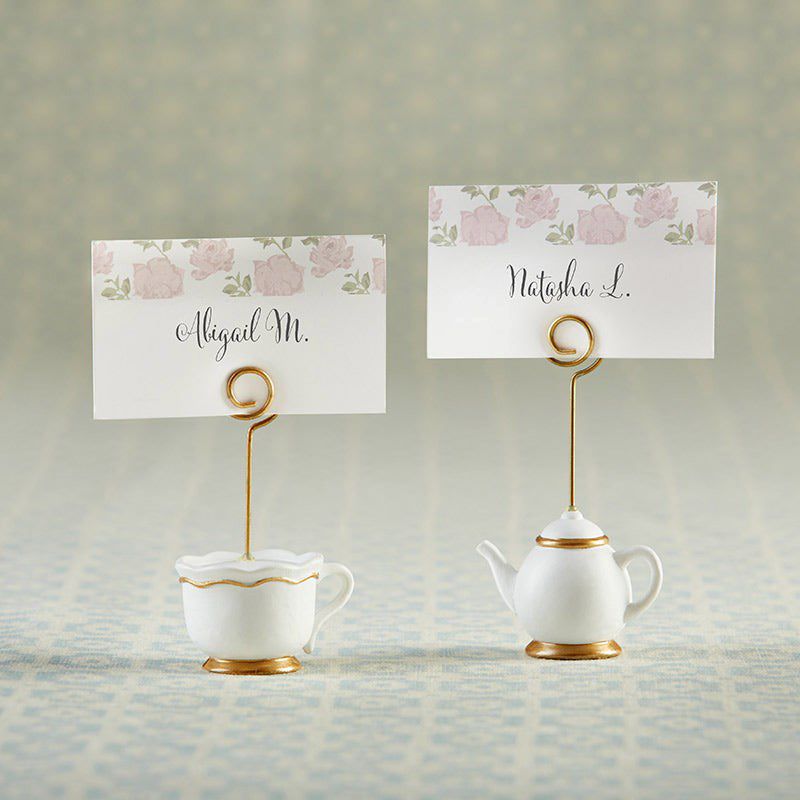 Kate Aspen Miniature Tea Time Whimsy Place Card Holder (Set of 6) | 25337NA, 2 of 12