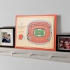 NFL Cleveland Browns 5-Layer Stadiumviews 3D Wall Art - 2 of 4