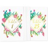 Sparkle and Bash 25 Pack Cactus Theme Table Number Cards for Weddings, Numbers 1-25, 4 x 6 inches, Gold Foil - 3 of 4