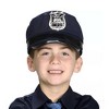 Aeromax Police Cap Adjustable Child Costume Hat | Youth Size - 2 of 4