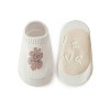 MyKids-Usa Kids Girl Embroidered Pattern Non-Slip Floor Soft Socks - 2 of 4