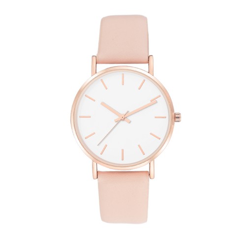 Women s Strap Watch A New Day White Target