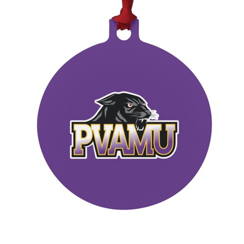 Prairie View A&M Primary Logo Aluminum Holiday Christmas Tree Ornament - image 1 of 4