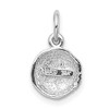 Black Bow Jewelry 14k White Gold 9mm Soccer Ball Charm - 3 of 4