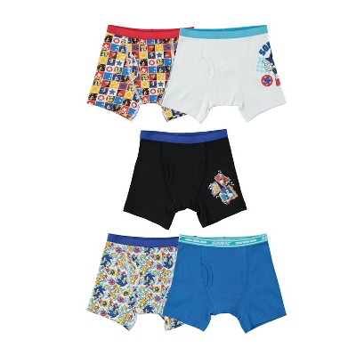 Boys' Sonic the Hedgehog 5pk Underwear