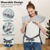 Heating Pad for Neck and Shoulders and Back,Vibrating Heating Pad for Back,Heating Pad with Massager, 24"×33",2 Heat Levels+4 Massage Modes - 3 of 4