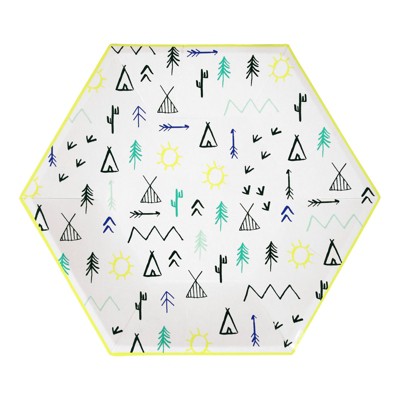 Meri Meri Woodland Adventure Large Plates