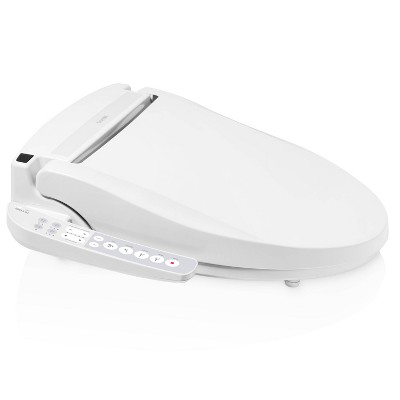 Swash Select EM417 Sidearm Bidet Seat with Warm Air Dryer Round White - Brondell