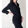 Women's Button Front Blouse - current air - 3 of 4