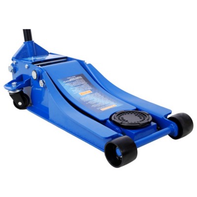 Syemin Lift Jacks Low Profile Hydraulic Trolley Service Floor Jack, 4 Ton Capacity, Lifting Range 2.5"-20", Blue, 7"*10.4"*5.9"