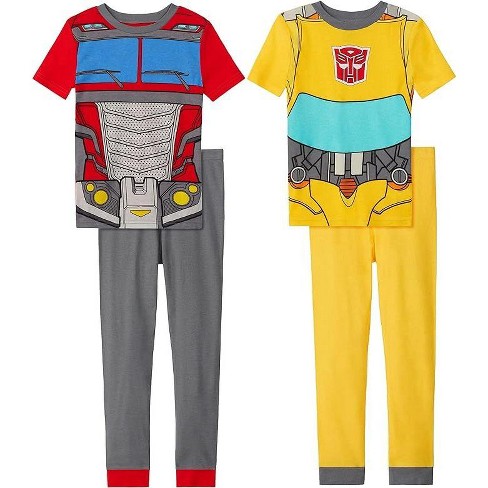 Transformers pajamas 4t sale