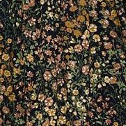 black daisy floral