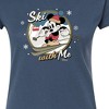 Women's - Disney - Ski With Me Fitted Graphic T-Shirt - 2 of 3