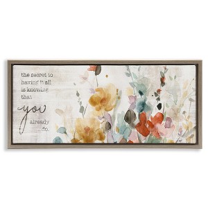 Stupell Industries Knowing You Have It Motivational, 25" x 11" - 1 of 4