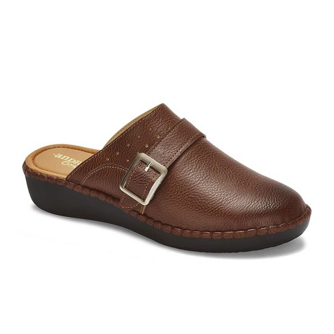Andrea Comfort Casual Clogs 68094 Brown 5 Target