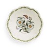 Portmeirion Botanic Garden Lotus Blossom Salad Bowl - Lotus Flower Shape, Spanish Gum Design with Butterflies - 10.5" Porcelain Dish - 3 of 4