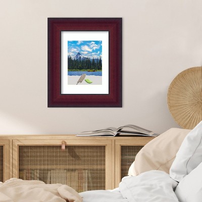 Canterbury Cherry Wood Picture Frame with Black Inner Edge