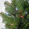 24" Prelit LED Norwood Fir Wreath Twinkly White Lights - National Tree Company - 3 of 4