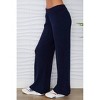 Women's Wo Knit Cozy Flared Pants - Milio Milano - 3 of 3