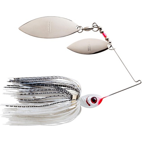 Booyah Baits Double Willow Blade 1/2 Oz Fishing Lure - Silver Shad : Target