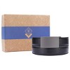 Gallery Seven - Men's Repeated Block Leather Ratchet  Belt - 3 of 3