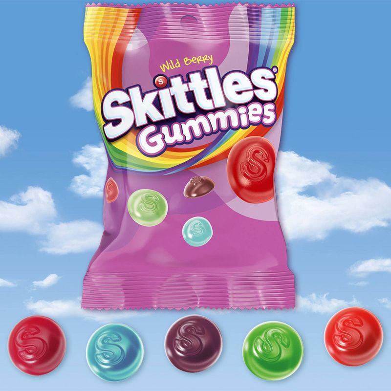 Skittles Wildberry Gummies Candy Peg - 5.8oz, 3 of 10