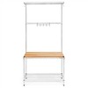 Shelving.com Entryway Bench and Shoe Storage - 14"d x 36"w x 72"h - 2 of 3