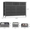 10-Drawer Fabric Dresser Modern Chest of Drawers with Fabric Bins & Sturdy Steel Frame,Multi-Scene Dresser for Living Room/Hallway,(Easy Assembly) - 2 of 4