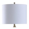 Gemma Moon Glow/Soft Glow Night Light with Fabric Shade White - StyleCraft: Chrome Finish, UL Listed - 2 of 3