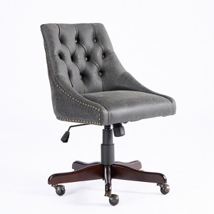 Vatros Retro Style Home Office Chair with Swivel and Recline Functions - 1 of 4