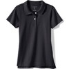 Lands' End School Uniform Kids Short Sleeve Feminine Fit Interlock Polo Shirt - 3 of 4