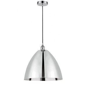 Edison Dome - 1 Light Cord Hung Mini Pendant In Industrial Style-18.75 Inches Tall and 16 Inches Wide - 1 of 1