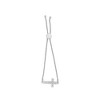 Haus of Brilliance Silver Diamond Accent Cross Bolo Bracelet - 3 of 4