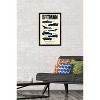 Trends International DC Comics Batman: 85th Anniversary - The Batmobiles Made In Gotham Framed Wall Poster Prints - 2 of 4