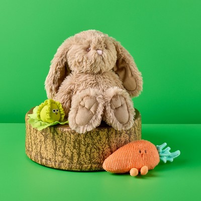 Детские мягкие игрушки Gigglescape 11" Shaggy Classic Bunny Stuffed Animal — фото 2