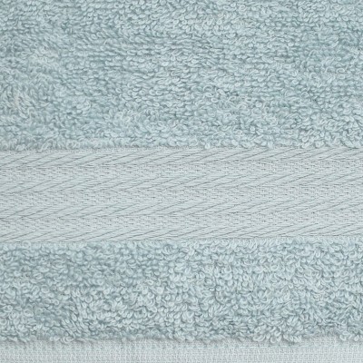 True Classics Light Blue Cotton Polyester 4-Piece Bath Towel Set