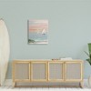 Stupell Industries Traditional Summer Sunset Sailboat Landscape Contemporary Pink Sky, 24" x 30" - 2 of 4