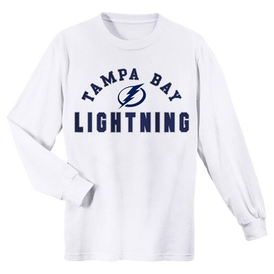  NHL Tampa Bay Lightning Boys' Rink Rat Long Sleeve T-Shirt - S 