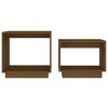vidaXL 2-Piece Nesting Coffee Tables in Honey Brown | Solid Pinewood Construction | Versatile Functionality | Space-Saving Design | Requires Assembly - 3 of 4