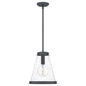 Quoizel Lighting Bristol 1 - Light Pendant in  Mottled Black - 1 of 4