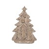Transpac Light Up Gold Tree with Holy Family Tabletop Sculpture Battery Operated Prelit Christmas Decoration Indoor Gift - 2 of 4