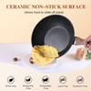 Kumasinova 17-Piece Non-Stick Cookware Set,Versatile Aluminum Cooking Set with Saucepan,Grillpan,Steamer and Utensil Set,Suitable for All Stoves - 4 of 4