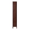 72" Arbolada Sliding Door Bookcase Vintage Walnut - HOMES: Inside + Out: Farmhouse Pantry with Barn Door - 4 of 4