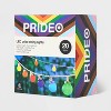 LGBTQIA+ Pride Collection Home Décor Novelty Rainbow String Lights: LED, Multicolored, Indoor/Outdoor, UL Listed - 4 of 4