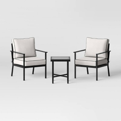 Target black best sale patio chairs