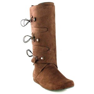 Men's Brown Thomas Renaissance Costume Boots - 1 of 1