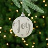 Northlight 14-Piece Joy Decoupage Christmas Ball Ornament Set, 2.25" (60mm) - 2 of 4
