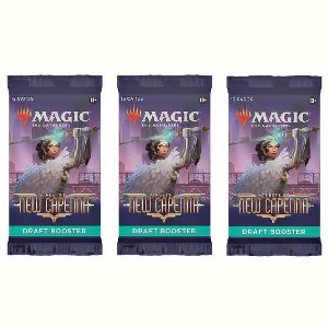 MAGIC THE GATHERING 3 Packs MTG Draft Booster Pack Lot MTG Streets of New Capenna - 1 of 2