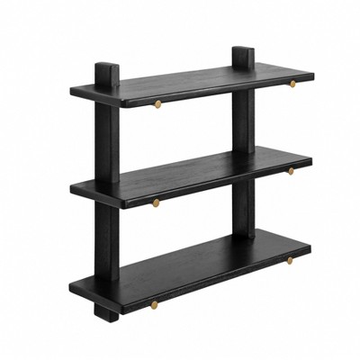 MH London Oliver 24" Mango Wood Wall Mounted Shelves