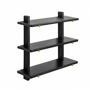 MH London Oliver 24" Mango Wood Wall Mounted Shelves - 1 of 4